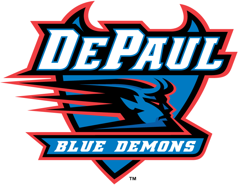DePaul Blue Demons 1999-Pres Primary Logo diy iron on heat transfer